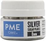 PME szórógyöngy, ezüst, 8 mm, 25g