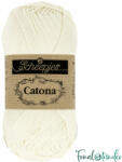 Scheepjes Catona 130 Old Lace - csipkefehér pamut fonal -50gramm