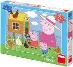 Dino Puzzle - Peppa Pig - Puisorii (24 piese) - bebeluc Puzzle