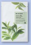 Mizon Hidratáló szövet arcmaszk zöld tea kivonattal Joyful Time Essence Mask Green Tea - 23 g / 1 db