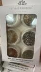 Global Fashion Decor pentru unghii Global Fashion, sclipici, set, 6 culori
