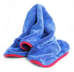 RRCustoms RRC Microfibre towel Fluffy 40x60cm (Mikrószálas törlőkendő, kék piros szegéllyel)