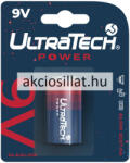 UltraTech Power 9V Alkáli elem 1db