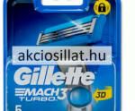 Gillette Mach3 Turbo borotvabetét 5db-os
