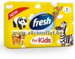 Fresh Kids 3 rétegű illatos papírzsebkendő 6x10db