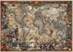 Educa - Puzzle Pirate harta - 2 000 piese Puzzle