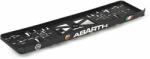  Set suport placute numar inmatriculare auto 3D (fata + spate) Abarth