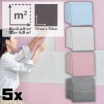  Imagini de fundal 3d autoadezive impermeabile (5 bucăți) | FORMWALL Roz