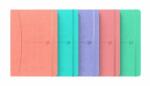 OXFORD Caiet cu elastic, A5, OXFORD Signature Smart Journal, 80 file, 90g/mp, Scribzee, mate, culori pastel (OX-400154940)