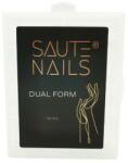 Saute Nails Formy do przedłużania paznokci Coffin - Saute Nails Dual Form 120 buc