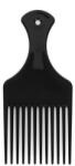 Disna Pharma Pieptene pentru coafuri afro PE-403, 16.5 cm, negru - Disna Large Afro Comb