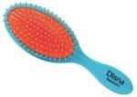 Disna Pharma Szczotka do włosów owalna z nylonowym włosiem, 22 cm, pomarańczowo-turkusowa - Disna Beauty4U