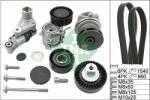 INA Pompa apa + Set curea transmisie cu caneluri INA 529 0053 30 - automobilus