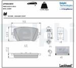 DELPHI set placute frana, frana disc DELPHI LP5016EV (LP5016EV)