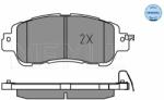MEYLE set placute frana, frana disc MEYLE -ORIGINAL: True to OE. 025 222 3515 (025 222 3515)