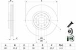 Bosch Disc frana BOSCH 0 986 479 G82 (0 986 479 G82) - automobilus