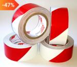 ITG Противоплъзгаща лепяща лента, 50mm x 25 m, бяло / червено (5071IND-010-030)