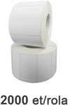 ZINTA Самозалепващи етикетни ролки за замразени ZINTA, хартия raflex plus, бели 50x20mm, 2000 ет. / ролка (50X20X2000-RPW-RPCRYO)