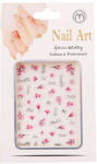 Nail Art Nail-Art köröm matrica - színes (194411_YM611)
