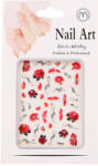Nail Art Nail-Art köröm matrica - színes (194411_YM601)