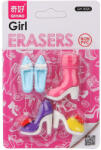 Qihao Girl Eraser - Lányos radír 4 darab egy csomagban 1 (3983201-1)