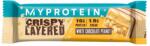Myprotein Crispy Layered Bar fehér csokoládé/földimogyoró 58 g