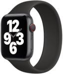  Ártatlan Apple Watch Solo Loop szilikon szíj 42/44/45/49mm - Fekete - S (137mm) (I-SIL-SO-LP-44-S-BLK)