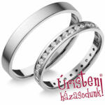 Úristen, házasodunk! Uh019b Karikagyűrű Gyémánt Kövekkel
