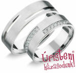 Úristen, házasodunk! Uh135b Karikagyűrű Gyémánt Kövekkel