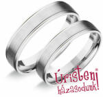 Úristen, házasodunk! Uhag049 Ezüst Karikagyűrű