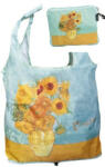 Fridolin Táska a táskában, polyester, 42x48cm, Van Gogh: Sunflowers, összehajtva 16x13cm