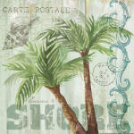 Ambiente Palm Trees papírszalvéta 33x33cm, 20db-os - perfectodekor