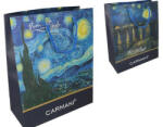 Hanipol Carmani Ajándéktáska papír 40x30x15cm, Van Gogh: Csillagos éj/Csillagos éj a Rhone folyó felett