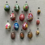Yala Design Húsvéti dekorációs tojások, többféle színben
