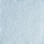 Ambiente Elegance Blue pearl dombornyomott papírszalvéta 40x40cm, 15db-os