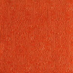 Ambiente Elegance orange dombornyomott papírszalvéta 40x40cm, 15db-os