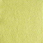 Ambiente Elegance light green dombornyomott papírszalvéta 33x33cm, 15db-os