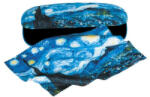 Fridolin Szemüvegtok textil bevonatú, törlőkendővel 16x4x6, 5cm, Van Gogh: Csillagos éj