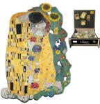 Fridolin Hűtőmágnes (MDF lap) 5, 5x7, 5cm, Klimt: The Kiss mit Sonnenblumen
