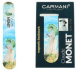 Hanipol Carmani Mágneses könyvjelző 30x100mm, papír, Monet: Hölgy esernyővel,