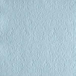 Ambiente Elegance pale blue dombornyomott papírszalvéta 33x33cm, 15db-os