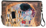 Fridolin Kozmetikai táska 25x3x17cm, polyester, Klimt: The Kiss