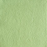 Ambiente Elegance Pale Green dombornyomott papírszalvéta 40x40cm, 15db-os
