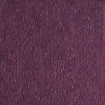 Ambiente Elegance aubergine dombornyomott papírszalvéta 40x40cm, 15db-os