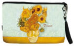 Fridolin Kozmetikai táska 25x3x17cm, polyester, Van Gogh: Napraforgók