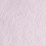 Ambiente Elegance Pearl Lilac dombornyomott papírszalvéta 25x25cm, 15db-os