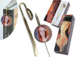 Hanipol Carmani Könyvjelző fém 14, 6x3, 3x2, 6cm, Modigliani: Jeanne Hebuterne