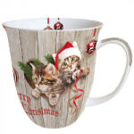 Ambiente Curious Kittens porcelánbögre 0, 4L (38416580)