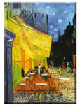 Fridolin Hűtőmágnes 8x5, 4x0, 3cm, Van Gogh: Kávéház éjjel