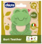 Chicco Guma de mestecat Burt's frog care utilizează bioplastice ECO+ (CH0104910)